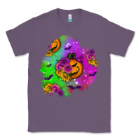 Lavender halloween patch 1 Classic Tee - BundleAndBundleShop