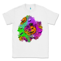 White halloween patch 1 Classic Tee - BundleAndBundleShop