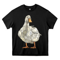 Black american pekin duck Heavy Core Tee - LillyAllenDesigns