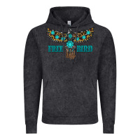 Vintage Black turquoise freebird Vintage Hoodie - RanaPortraitStore
