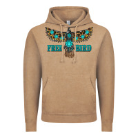 Vintage Coffee turquoise freebird Vintage Hoodie - RanaPortraitStore