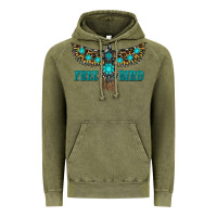 Vintage Olive turquoise freebird Vintage Hoodie - RanaPortraitStore