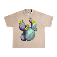 French Oak Opunthia Santa Rita Cactus Urban Heavy Tee - LillyAllenDesigns