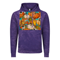 Cloud Purple fall pumpkin tumbler Vintage Hoodie - BundleAndBundleShop