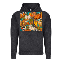 Vintage Black fall pumpkin tumbler Vintage Hoodie - BundleAndBundleShop