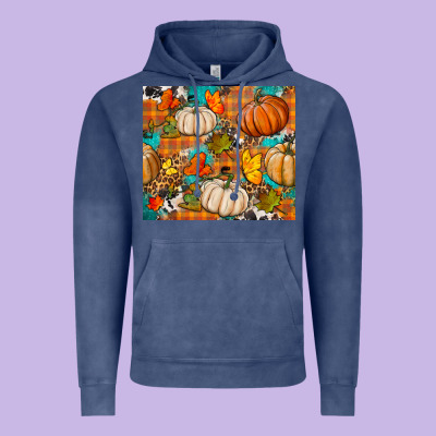Fall Pumpkin Tumbler Vintage Hoodie Designed By Bundleandbundleshop