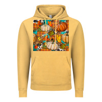 Vintage Mustard fall pumpkin tumbler Vintage Hoodie - BundleAndBundleShop