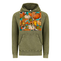 Vintage Olive fall pumpkin tumbler Vintage Hoodie - BundleAndBundleShop