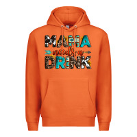 Carrot mama needs a drink Premium Hoodie - OliviaCreatesArt