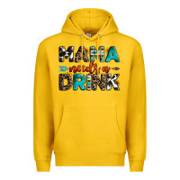 Lemon mama needs a drink Premium Hoodie - OliviaCreatesArt