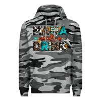 Slate Camo mama needs a drink Premium Hoodie - OliviaCreatesArt