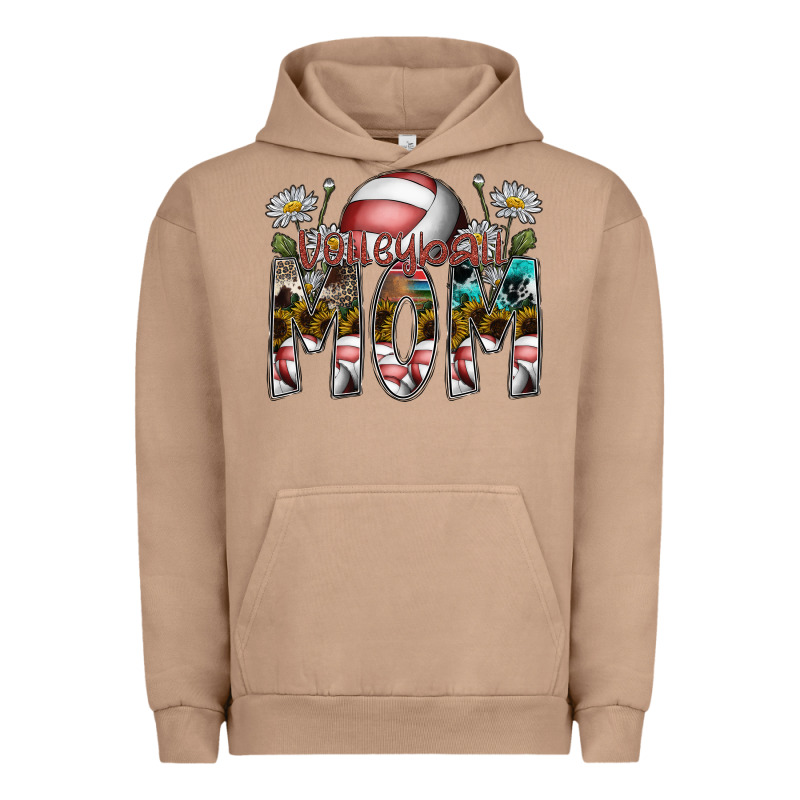 Volleyball Mom Urban Hoodie by SublimationCraftShop | Teevron