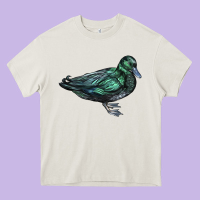 East İndie Duck Heavy Core Tee Designed By Lillyallendesigns