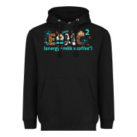 Black e=mc2 energy milk coffee bbs Heavyweight Hoodie - BundleAndBundleShop