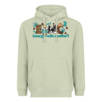 Matcha e=mc2 energy milk coffee bbs Heavyweight Hoodie - BundleAndBundleShop