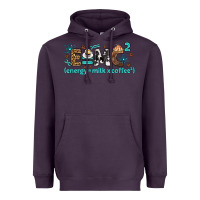 Plum e=mc2 energy milk coffee bbs Heavyweight Hoodie - BundleAndBundleShop
