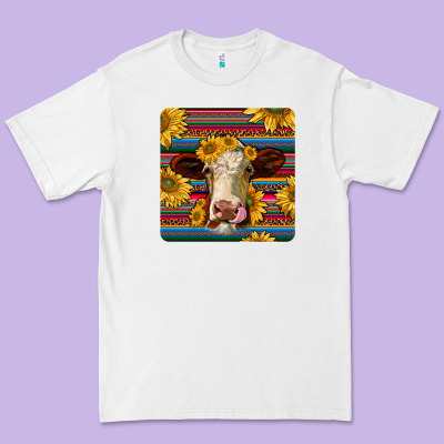 Serape Hereford Coaster Premium Tee Designed By Jahusdesignshop