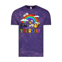 Cloud Purple bee yourself Vintage Tee - LillyAllenDesigns