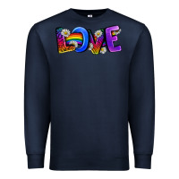 Navy Western Love LGBTQ+ Premium Sweatshirt - BundleAndBundleShop