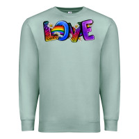 Seafoam Western Love LGBTQ+ Premium Sweatshirt - BundleAndBundleShop