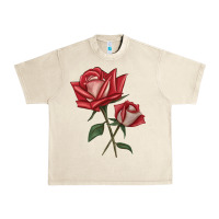 Sandshell Love Rose Urban Heavy Tee - LillyAllenDesigns
