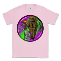 Bubblegum Pink halloween round earrings 1 Classic Tee - BundleAndBundleShop