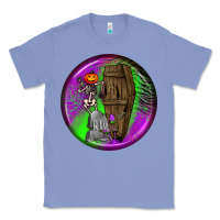 Colony Blue halloween round earrings 1 Classic Tee - BundleAndBundleShop