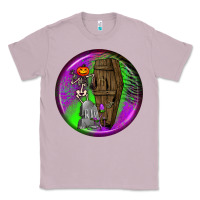 Lilac halloween round earrings 1 Classic Tee - BundleAndBundleShop