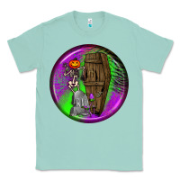 Seafoam halloween round earrings 1 Classic Tee - BundleAndBundleShop