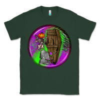 Sports Green halloween round earrings 1 Classic Tee - BundleAndBundleShop