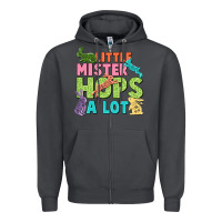 Smoke Little mister hops a lot Easter Day Zipper Hoodie - CowGirlArtShop