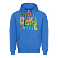 True Royal Little mister hops a lot Easter Day Zipper Hoodie - CowGirlArtShop