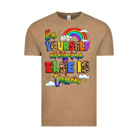 Vintage Coffee be yourself everyone else in taken Vintage Tee - LillyAllenDesigns