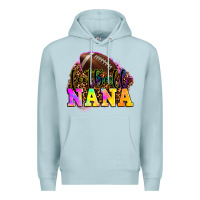 Blue Mist football nana Premium Hoodie - OliviaCreatesArt