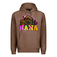 Chestnut football nana Premium Hoodie - OliviaCreatesArt