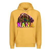 Mustard football nana Premium Hoodie - OliviaCreatesArt