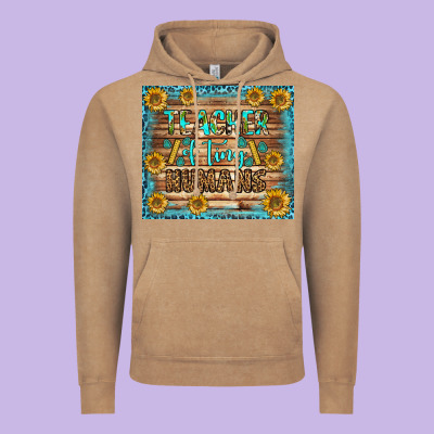 Teacher Of Tiny Humans Tumbler Vintage Hoodie Designed By Bundleandbundleshop