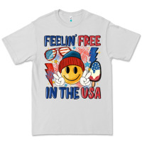 Dove Grey feelin free in the usa Premium Tee - MaliasSmallBusiness