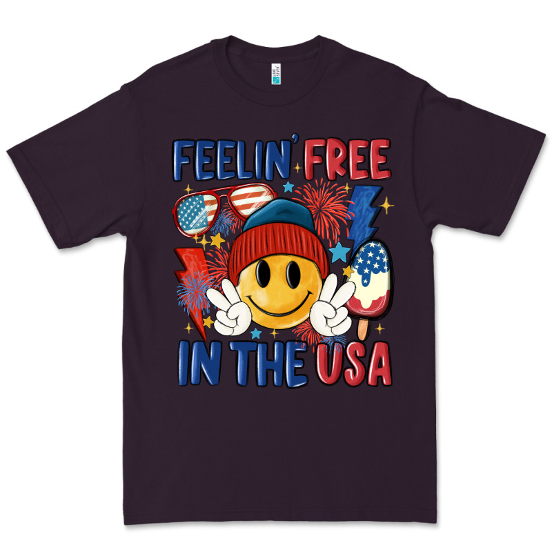 Feelin Free In The Usa Premium Tee by MaliasSmallBusiness | Teevron
