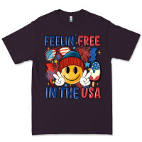 Plum feelin free in the usa Premium Tee - MaliasSmallBusiness