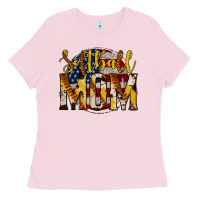 Bubblegum Pink softball mom Ladies Tee - Jasminsmagicworld
