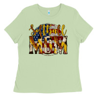 Matcha softball mom Ladies Tee - Jasminsmagicworld