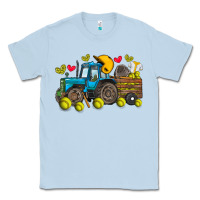 Dusty Blue softball tractor Classic Tee - SublimationCraftShop