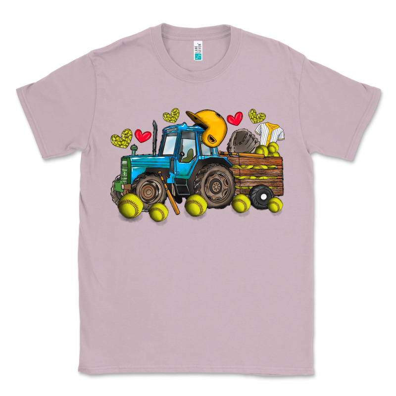 Softball Tractor Classic Tee by SublimationCraftShop | Teevron