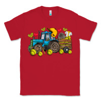 Red softball tractor Classic Tee - SublimationCraftShop