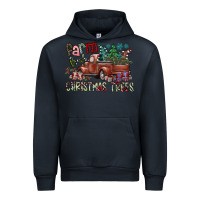 Navy fram fresh christmas trees Urban Hoodie - SublimationCraftShop