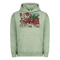 Pigment Oil Green fram fresh christmas trees Urban Hoodie - SublimationCraftShop