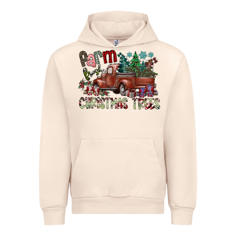 Fram Fresh Christmas Trees Urban Hoodie by SublimationCraftShop | Teevron