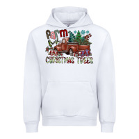 White fram fresh christmas trees Urban Hoodie - SublimationCraftShop