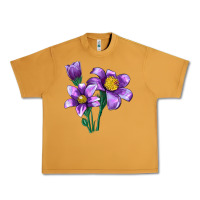 Peanut Butter Pasque Flower Illustrations Urban Heavy Tee - LillyAllenDesigns